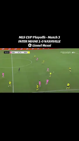 Que golazo se acaba de mandar Messi en el tercer partido de la serie ante Nashville. #parati #MLS #intermiamivsnashville #lionelmessi #argentina 