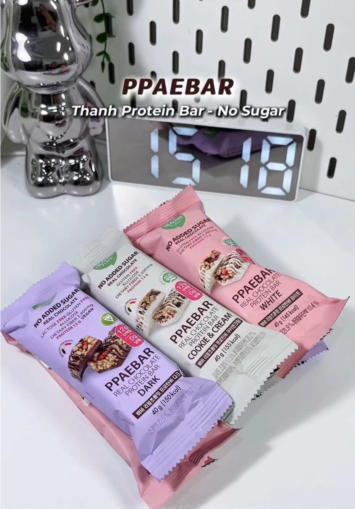 No lâu mà vẫn giữ dáng cùng Ppaebar  @healthyplace_vn #ppaebar #thanhnangluong #thanhprotein #anvat #thuanchay