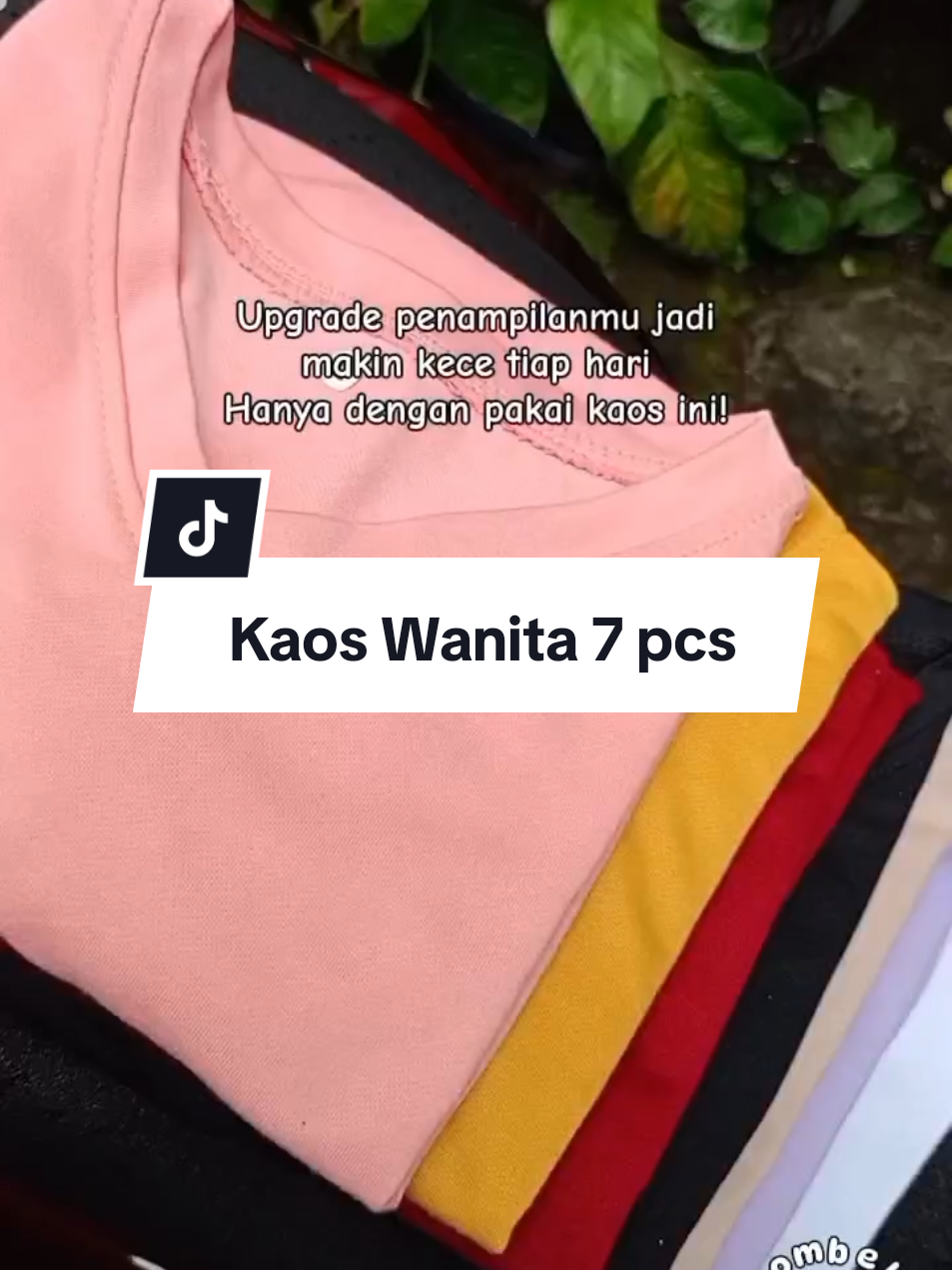 Kaos Wanita 7 pcs #kaoswanita  #kaoswanitamurah  #atasanwanita  #atasanwanitamurah  #7pcs 