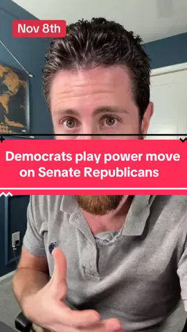 Democrats play power move on Senate Republicans #usa 