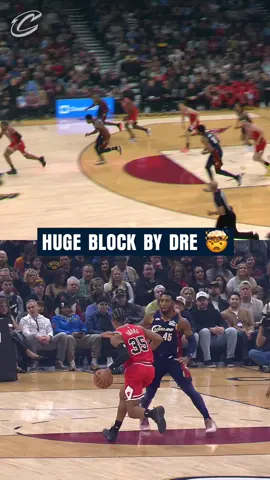 🚫 BLOCKED BY 12! #NBA #clevelandcavaliers #basketball #cleveland #deandrehunter 
