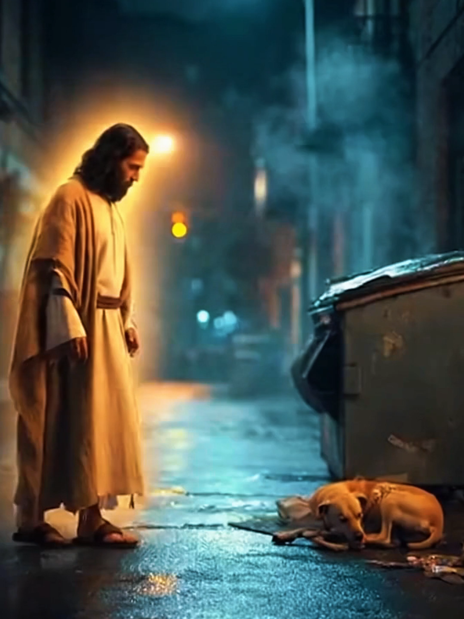 El verdadero amor cuida, no abandona #Jesús #AdoptaNoCompres #Fe #adoptar #pet #amor #parati #protege #fyp #adoptanocompres🐾 #mascotas #4patas #diosesbueno #amoranimal #fypシ゚viral🖤tiktok #dios #perros #dog #amigofiel #amorsinraza #mensaje #reflexion #compacion