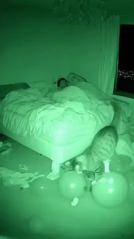 What is the cat doing while the owner is sleeping?#fyp #foryou #cat #foryoupage #petlove 