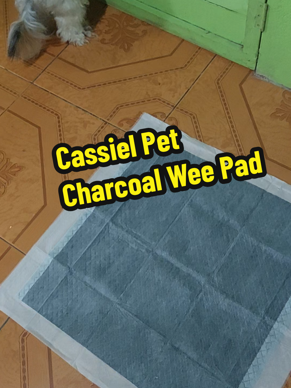 Cassiel Pet Charcoal Wee Pad #peepad #trainingpad #dogpeepad #petpeepad #dog 