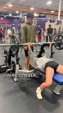 WAR.IS.OVER. #135 #bench #warisover #foryoupage 