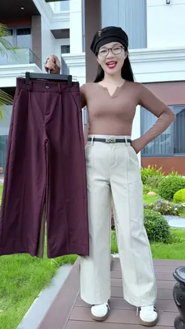 Quần ống xuông chất kaki #lanlan93 #quankakiongsuong #viralvideo #