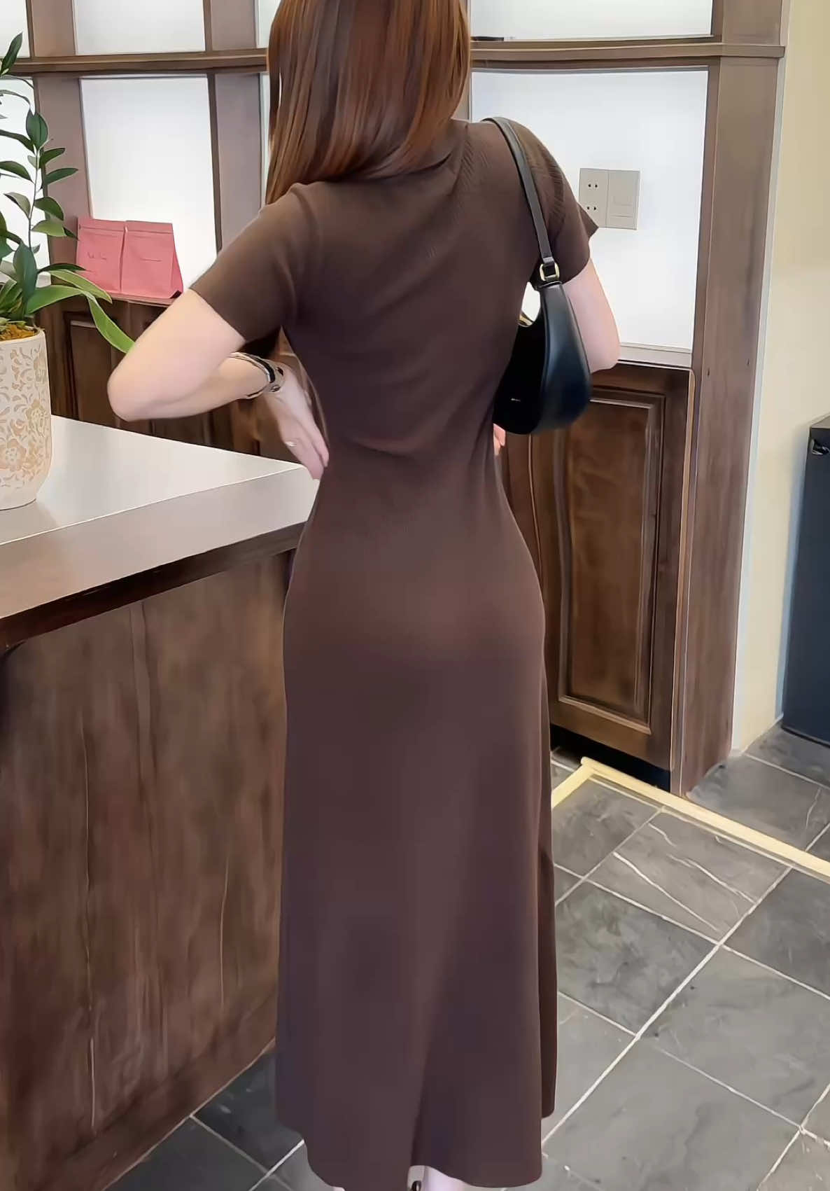 Váy len body lên dáng xinh cực í 😍