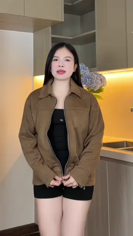 [QT.HOUSE] Áo Khoác Da Lộn