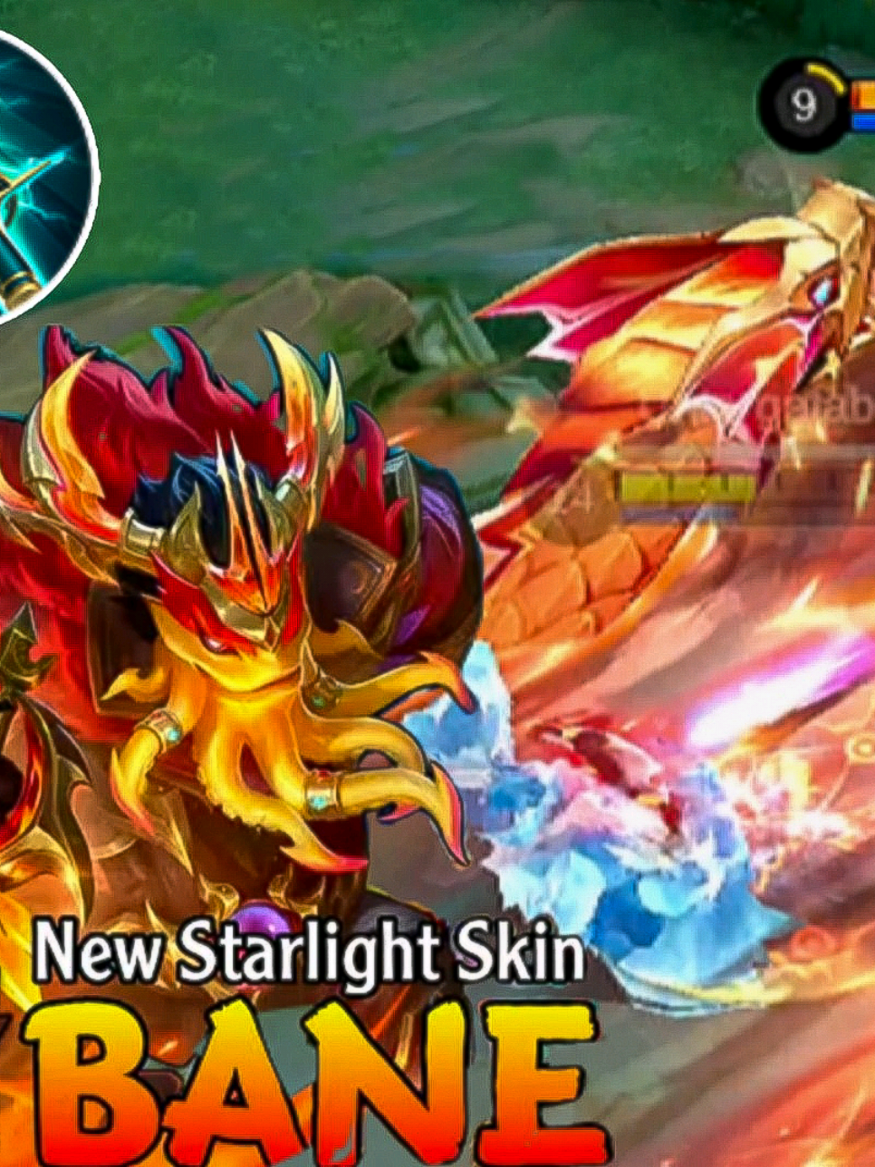 Bane Lord of Scalding Seas Starlight Skin Spotlight#mlbbttofficial #mobilelegendsbangbang #banestarlight #build 
