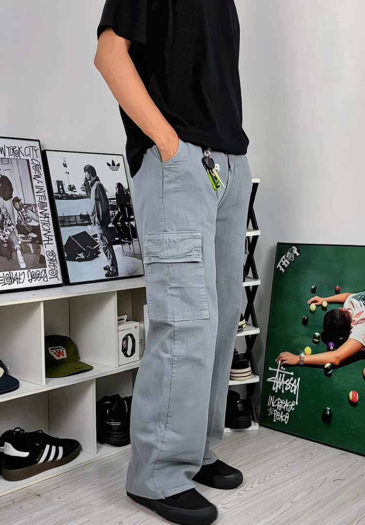 Cargo jeans loose kece cuyyy🤩🤩 #celanacargo #cargojeans #cargoloose #loosepants #rekomendasioutfit 