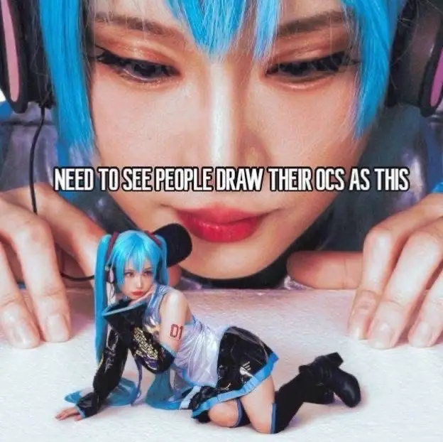 found this and thought i’d draw my jjk oc yua to it 🎀 #artchallange #jjk #oc #digitalart #fypシ 