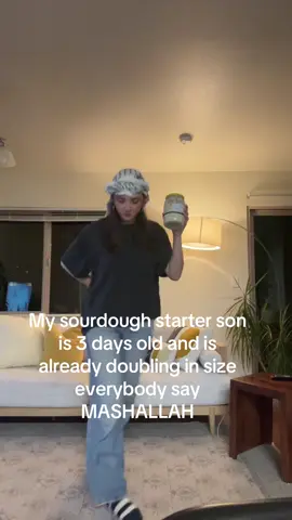 May Abdulsalam become a beautiful loaf some day everybody say AMEEN #dabke #sourdoughstarter #ArabTikTok #fyp #xyzbca 