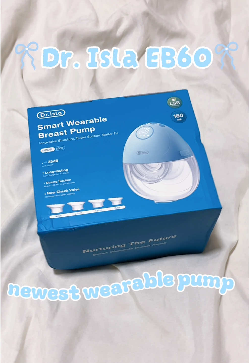 the newest wearable breast pump of @Dr. Isla PH is hereee 🩵 this is the Dr. Isla EB60, slim & silent. 🤩 #drisla #wearablepumps #drislaeb60 #unboxing #breastpump 