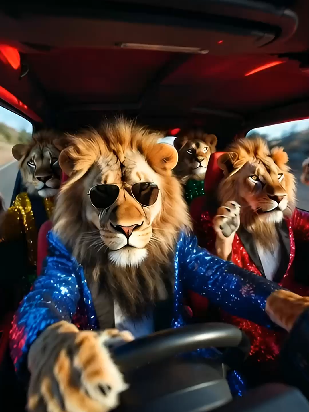 The Wild Party Life of Lions