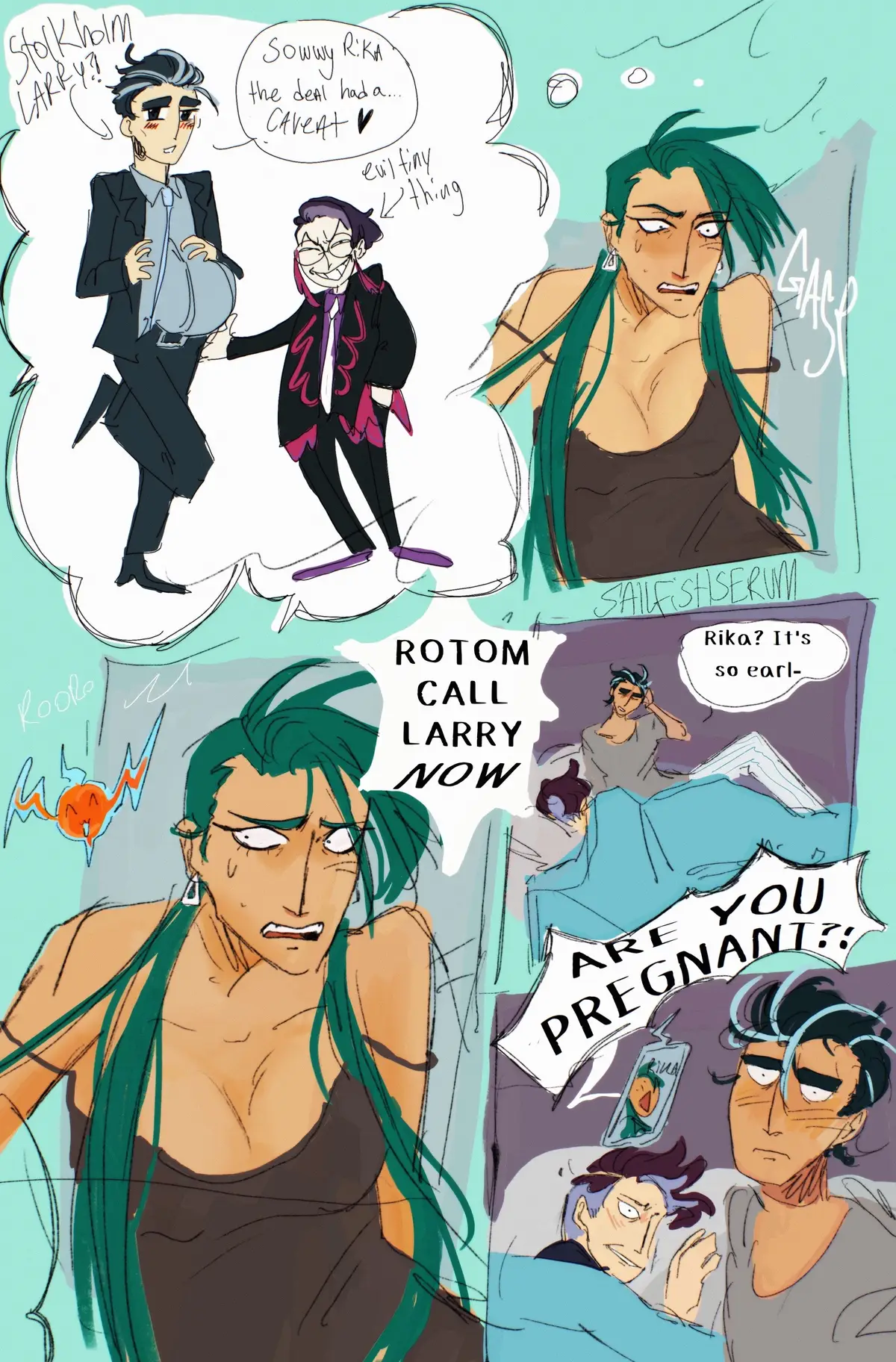 #larryxcorbeau #pokemonlegendsza #pokemon #crystaldecanter #pokemonscarletviolet 