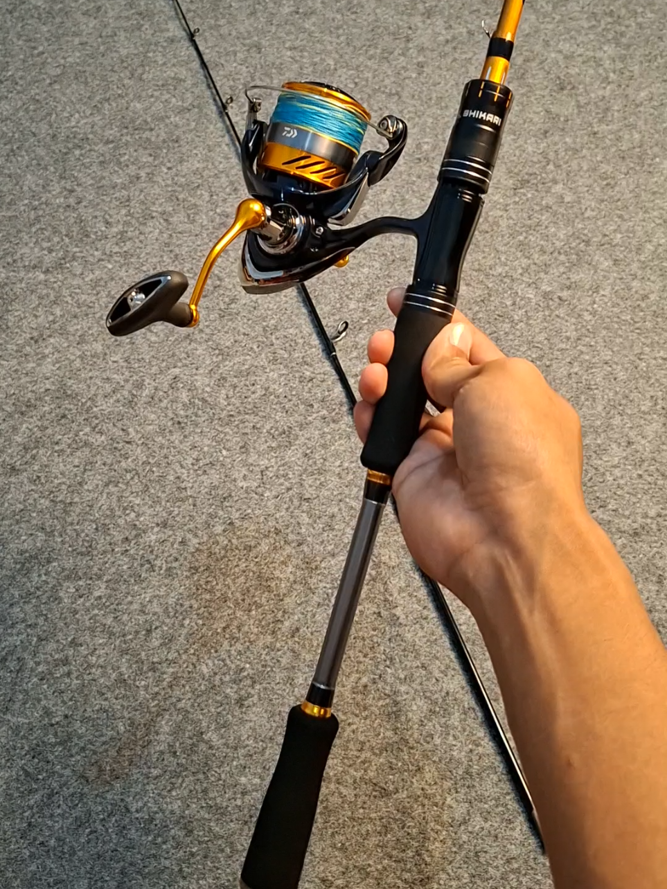 Joran Pancing carbon solid dari Shikari clicker bosku cek keranjang kuning #reelpancingberkualitas #setpancing #rellpancing #rellpancingmurah #joranpancingmurah 