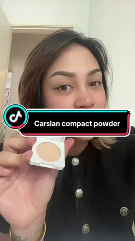 Comel !!! #carslanpowder #carslancompactpowder 