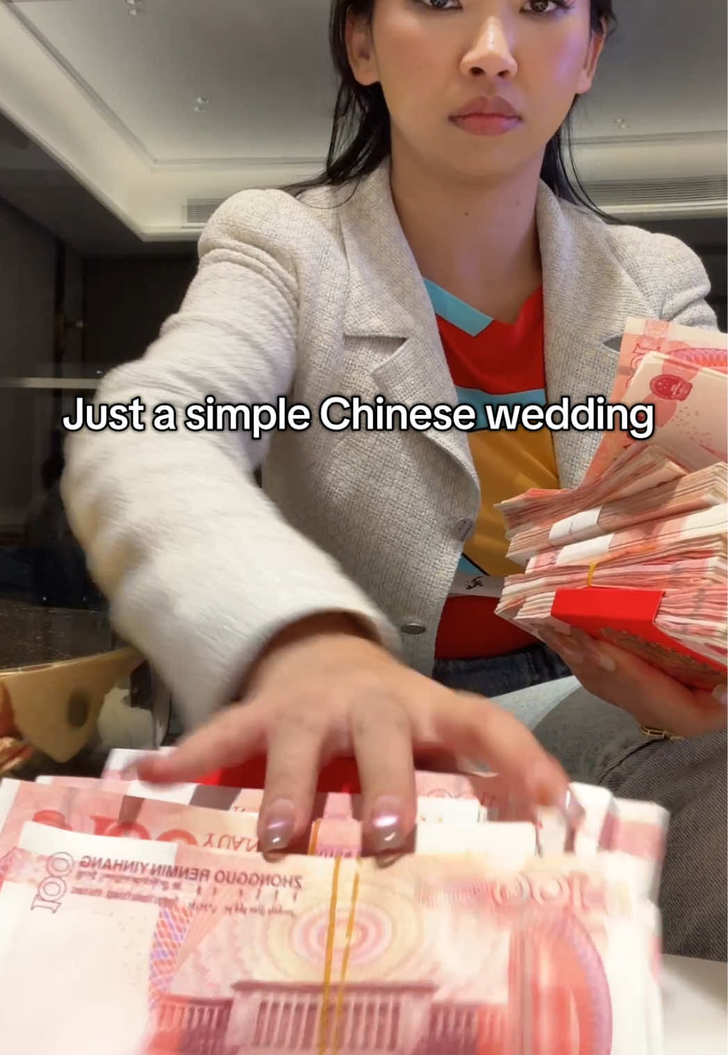 Had to have accounting skills to be a braidsmaid #shanghai #china #wedding 