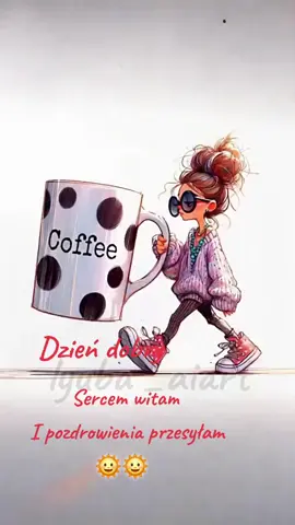 Dzień dobry  Sercem witam I pozdrowienia przesyłam#Foyru #tik_tok #dlaciebie #dzieńdobry #miłegodnia 