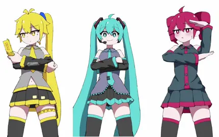 Triple bakaa  @ Atena #Teto #Miku #Neru #triplebaka #fyp 
