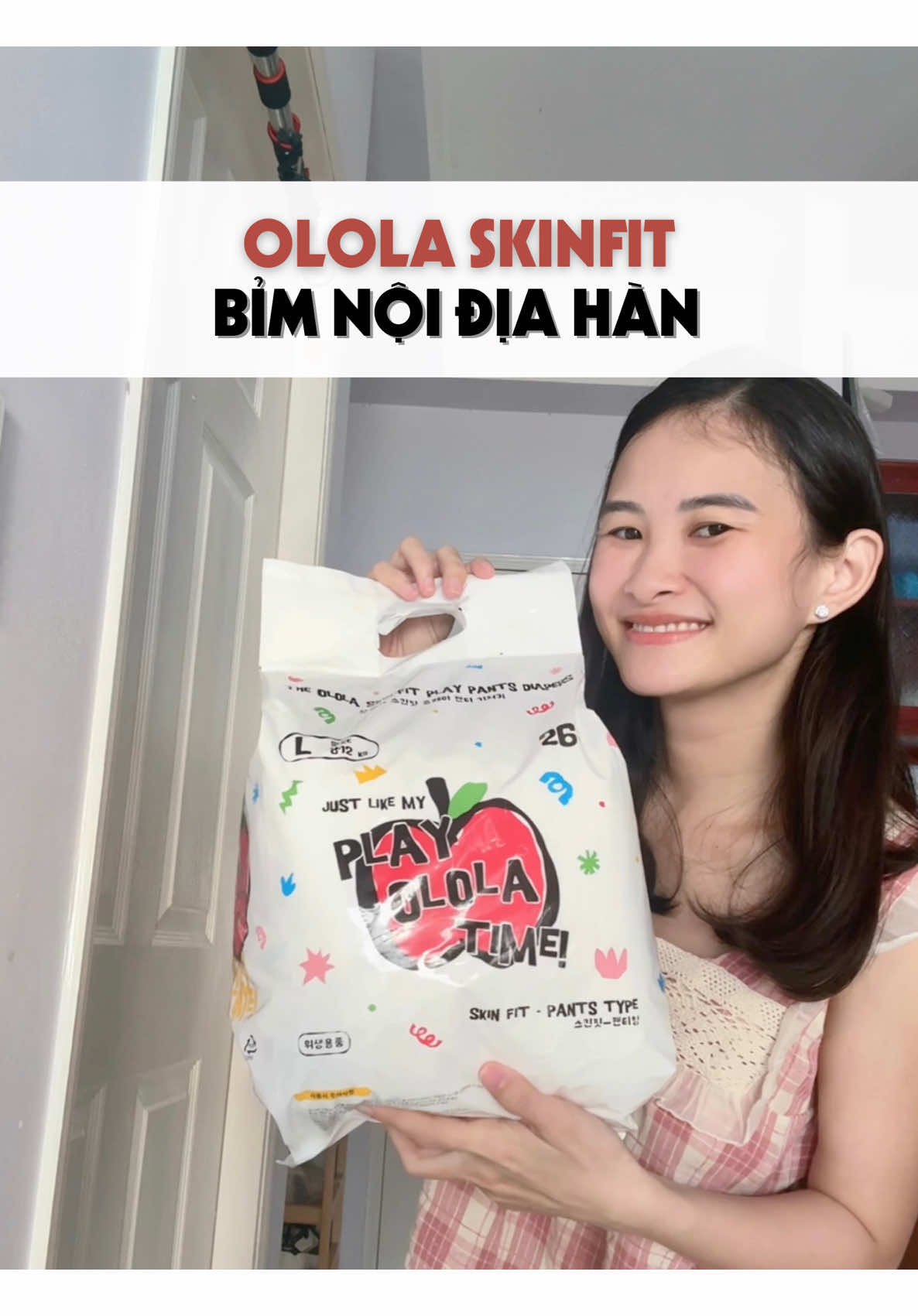 Bỉm nội địa Hàn Olola Skinfit mấy bà đã thử chưa #olola_skinfit #bimnoidiahan #bimchobe #meaiphuong #mebimxaykenh 