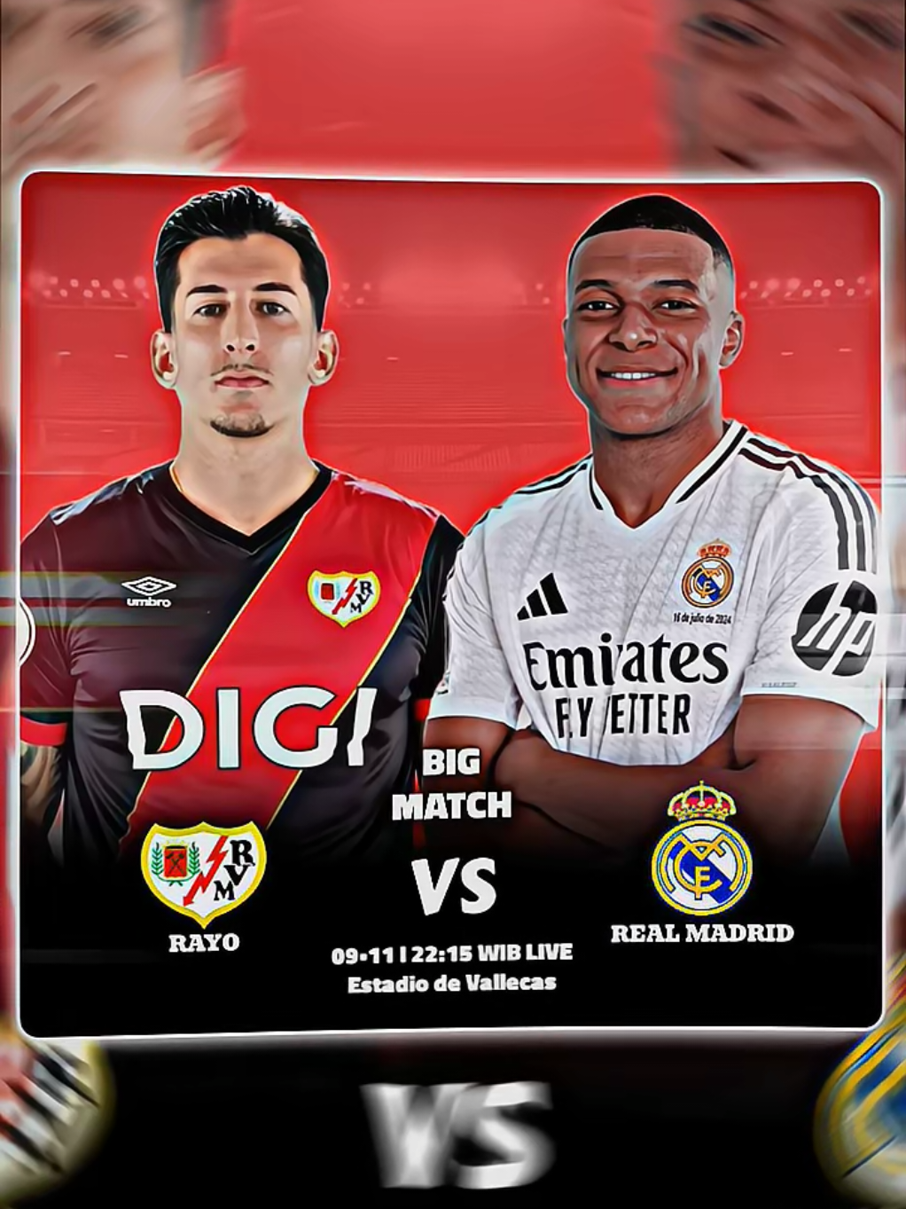 LALIGA DAY !! Prediksi skor sesuai baterai hp wir??  #realmadrid #rayovallecano #laliga #fyp #pesonatimnas🦅 