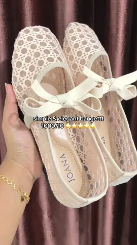 kalo udah punya pasti bakal kepake trus🫶🏻 #flatshoescantikk #flatshoeswanita #flatshoeselegant #flatshoes 