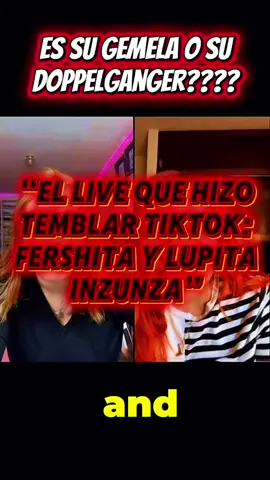 🔥 “Dos desconocidas se conectaron en un live… y descubrieron que podrían ser hermanas” 😱💄 @Lupita Inzunza🕷️ @Fershita🍓  #ElLiveDelSiglo #ChismeCaliente #ParecenGemelas #SecretosDeFamilia #TikTokEnLlamas