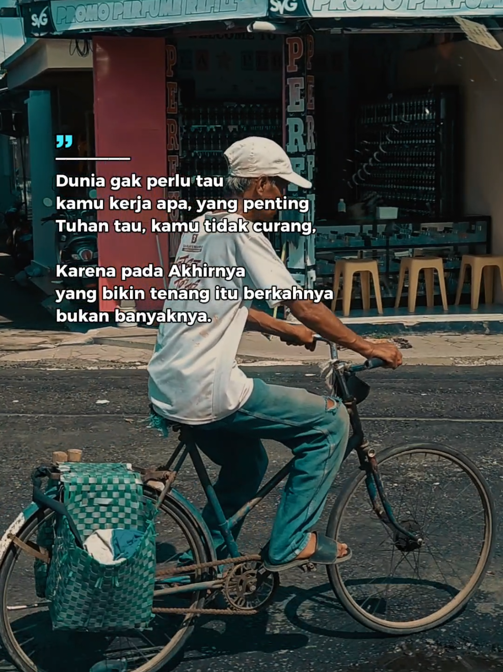 Semoga selalu diberi Keberkahan,, sedikit banyknya tak jadi masalah, karena pada akhirnya tujuannya sama tetaplah ketenangan hati, ketenangan dalam ibadah.