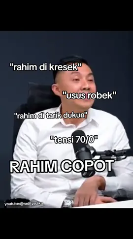 #rahim #fyp #radityadika #dukun #rahimcopot 