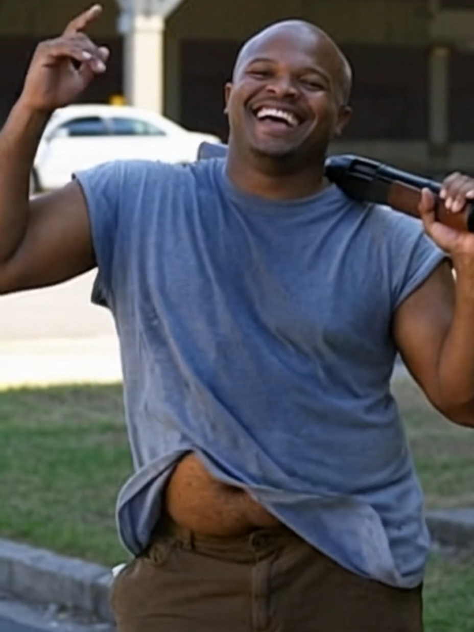 Desse modelo  atrás das cameras ...  sempre divertido .....#the walking dead lee #twd #carl