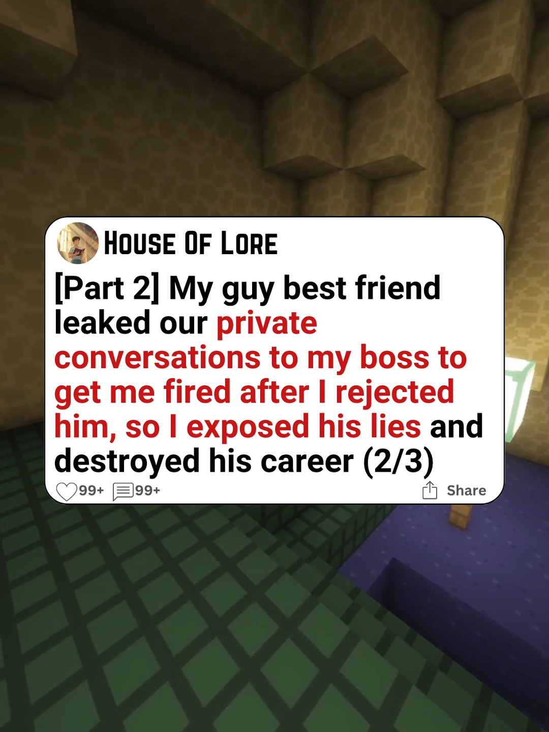 Part 2. My guy bestfriend leaked our private conversations to my boss to get me fired after I rejected him, so I exposed his lies and destroyed his career. #redditstories #scalingstories