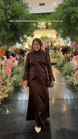 Akhirnya nemu dress kurung cantik cuma 100rban 😍😍 #dressmalaysia #bajukurung #outfitideas #kondangan #petitefashion 
