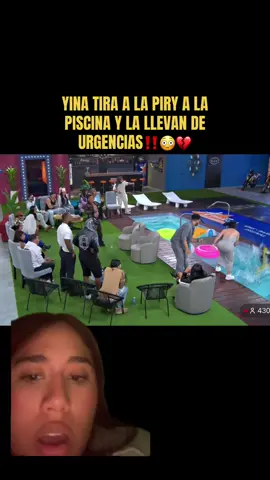 YINA TIRA A LA PIRY A LA  PISCINA Y LA LLEVAN DE  URGENCIAS‼️😳💔 #yinacalderonoficial #lapiry #lamansiondeluinny #samilu 