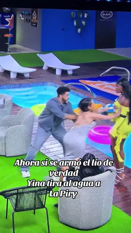 Se armó el lío real. Yina y La Piry pelean fuerte #viral #yinacalderonoficial #lamansiondeluinny 