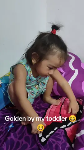 Golden By My Toddler 🤣 #golden #toddler #fyp #fyppppppppppppppppppppppp #trending 