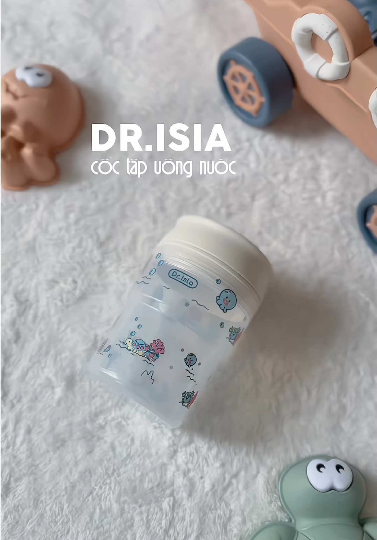 Cốc tập uống nước mà lại không rò rỉ nước sao mà bé uống được ta? #mamigauunan #coctapuongnuoc #cocuongnuocchobe #mebimsua #mebimsuachamcon 