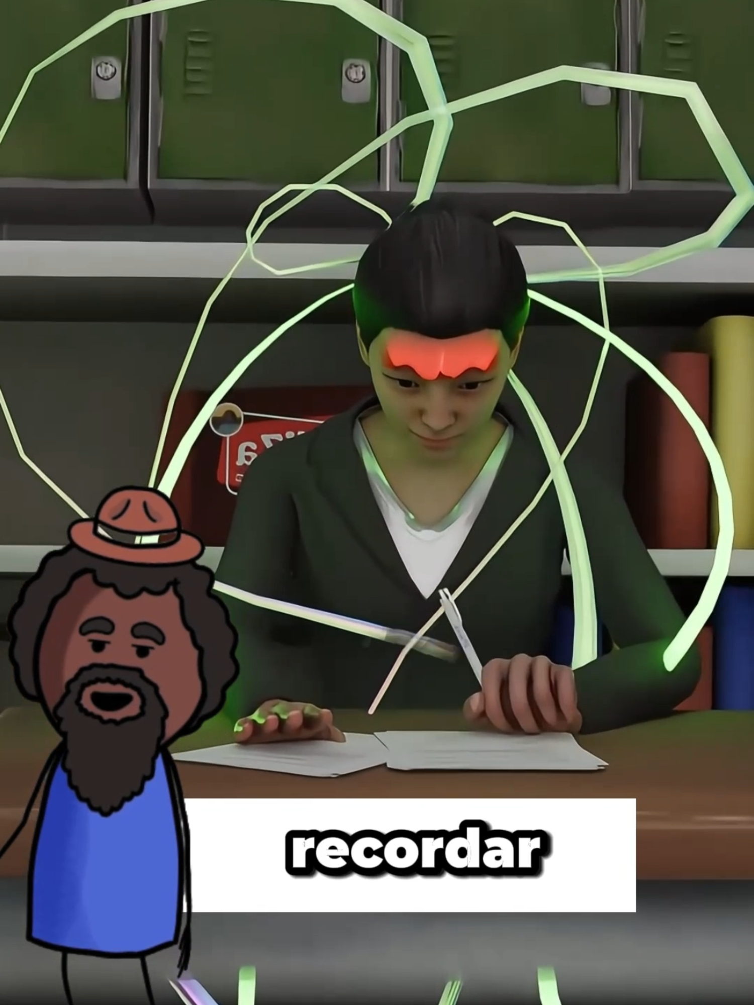 Tecnica para estudiar la memoria para examenes🧠 #datoscuriosos #estudiar #SabiasQue #datosinteresantes