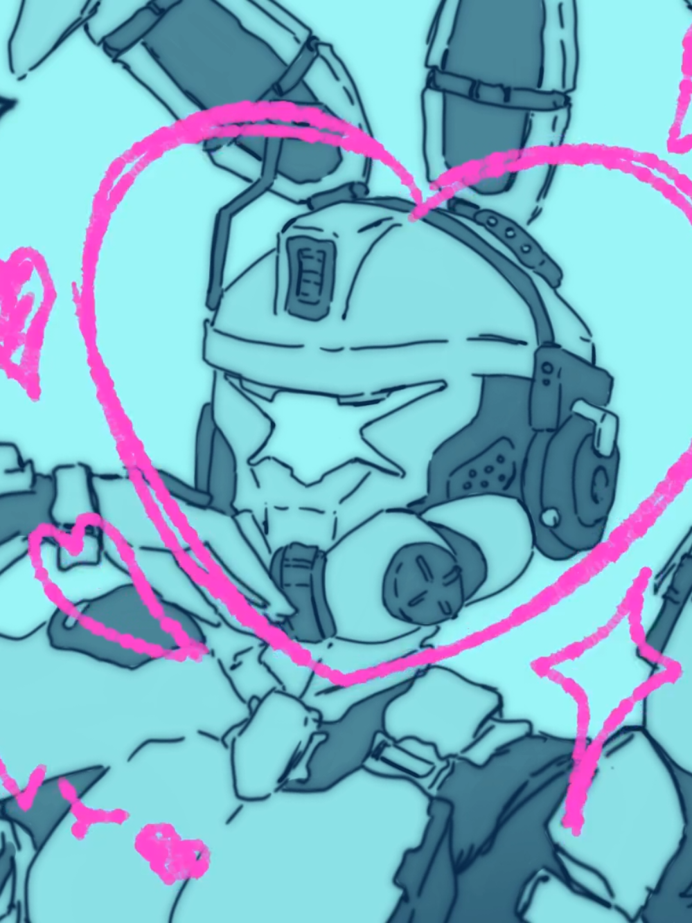 this took me WAY longer than i dare to admit. also i had ro cut a lot of corners in order to even release that. it is my first attempt in animation and it can look kinda stiff but i still hope that you'll enjoy it! and consider following me aswell, it'll only motivate me to create more content like this! #titanfall2 #titanfall #art #drawing 