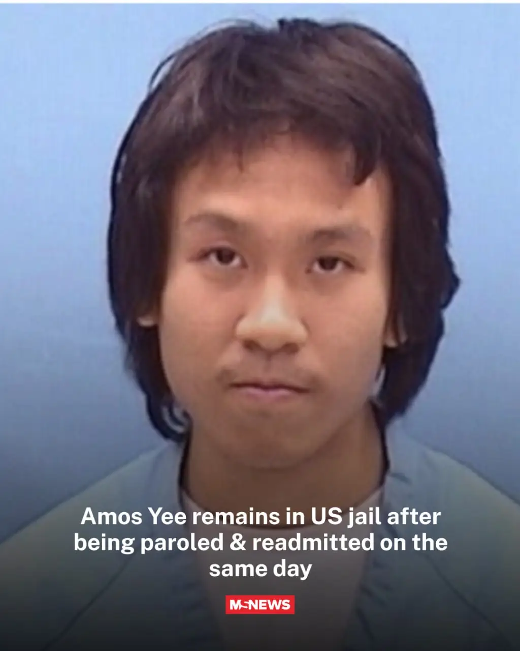 Singaporean Amos Yee, who has been in and out of jail for the last decade, remains in jail in the United States after he was supposed to be paroled on Friday (7 Nov). Records from the Illinois Department of Corrections show he was readmitted to the Danville Correctional Center — a medium-security prison for adult men — on the same day. Though his “last paroled date” is listed as 7 Nov 2025, the matching admission date suggests he was sent back to jail instead of being released. Now, no specific date is listed under his “projected discharge date”. Instead, it says “3 yrs to life – to be determined”. Link in bio: @mustsharenews   📷: Illinois Department of Corrections