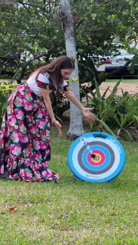 ‼️Hice TIRO con ARCO por primera vez 😱😍🏹‼️ #tabasco #tabasqueña #videoviral #jakiperez #videoviral 