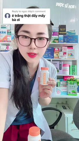 Ê trắng thật đấy mấy bà ơi. #duocsihoa #vitaminc #trangda 