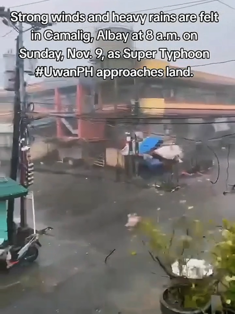 Grabe ka na Uwan🥺 #typhoonuwan #bagyonguwan #supertyphoonuwan #supertyphoon #fyp 