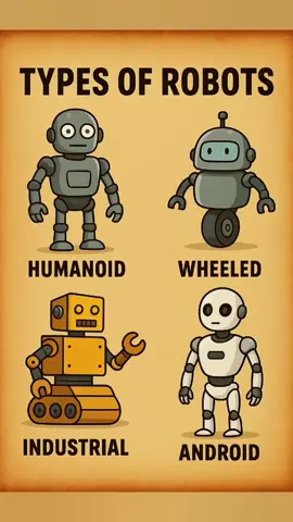 Top 5 Types of Robots You Should Know in 2025 🤖🔥” #TypesOfRobots #FutureTechnology . #RoboticsExplained . #ArtificialIntelligence #TechInnovation