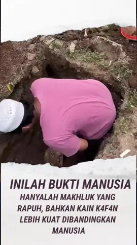 INiLAH BUKTI MANUSIA HANYALAH MAKHLUK YANG RAPUH, BAHKAN KAIN K4F4N LEBIH KUAT DIBANDINGKAN MANUSIA