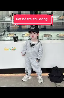 Bộ nỉ tru đông bé trai 8-24kg mặc ấm áp mùa đông#quanaobetrai #thoitrangbetrai #betrai #setbetrai #setnibetrai 