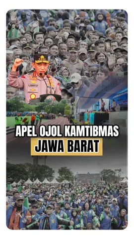Alhamdulillah, setelah sebelumnya dilaksanakan di wilayah DK Jakarta dan Jawa Timur, saat ini saya berkesempatan memimpin Apel Ojol Kamtibmas Wilayah Jawa Barat yang digelar di Lapangan Upakarti, Soreang, Kabupaten Bandung, Jawa Barat. Saya menyampaikan apresiasi setinggi-tingginya kepada seluruh komunitas Ojek Online (Ojol) yang telah berkomitmen dan mendeklarasikan diri untuk bergerak bersama dalam menjaga situasi kamtibmas agar tetap aman dan kondusif, sekaligus menunjukkan peran penting Ojol dalam mendorong pertumbuhan ekonomi nasional. Dengan semangat gotong royong dan kuatnya sinergisitas antara Polri dan seluruh elemen masyarakat, kita optimistis dapat mewujudkan cita-cita besar menuju Indonesia Maju dan Indonesia Emas 2045. #listyosigitp 