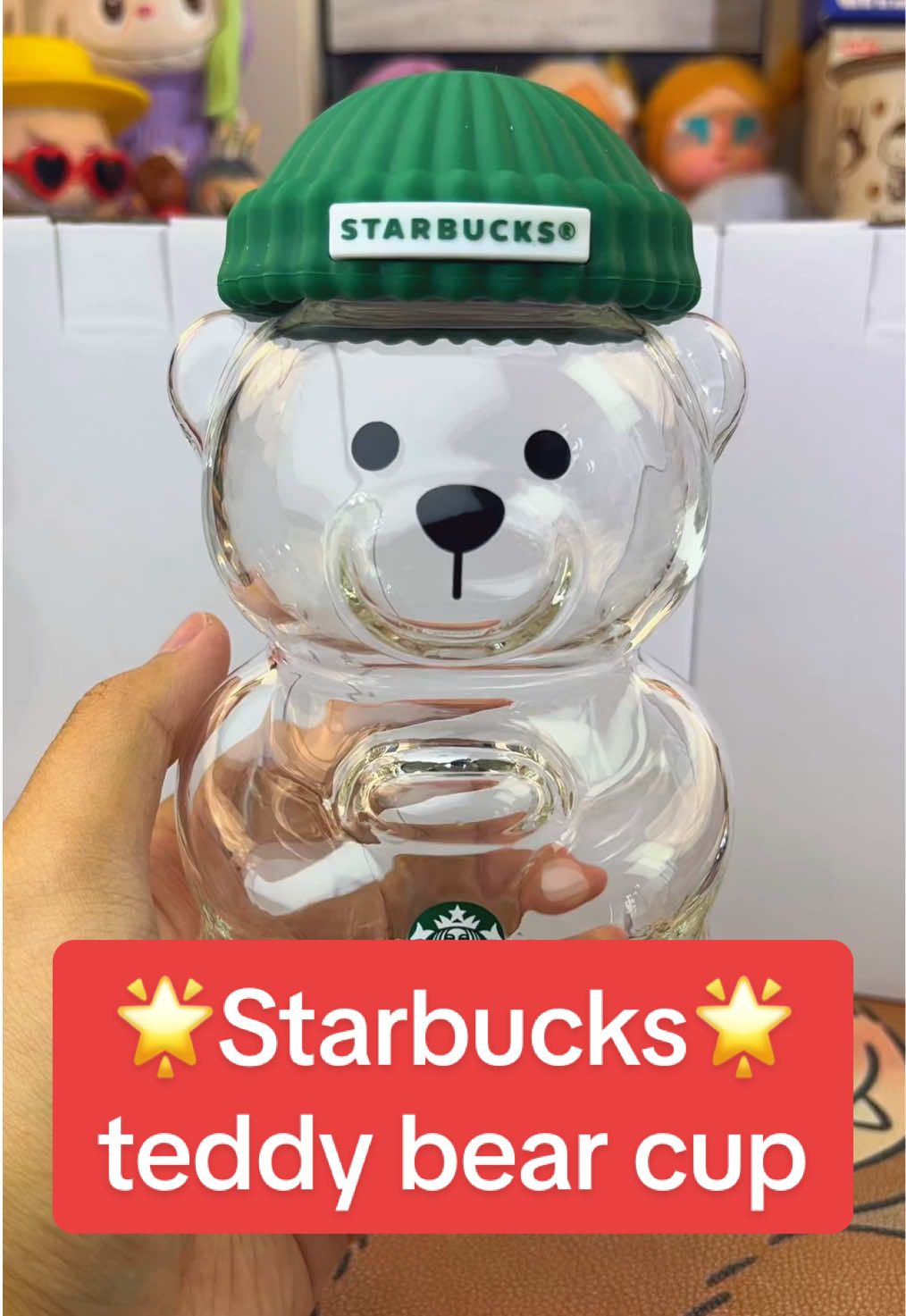 Today let’s unboxing Starbucks teddy bear cup#lucastoysstore #starbucks #teddybear #cup #coffee 