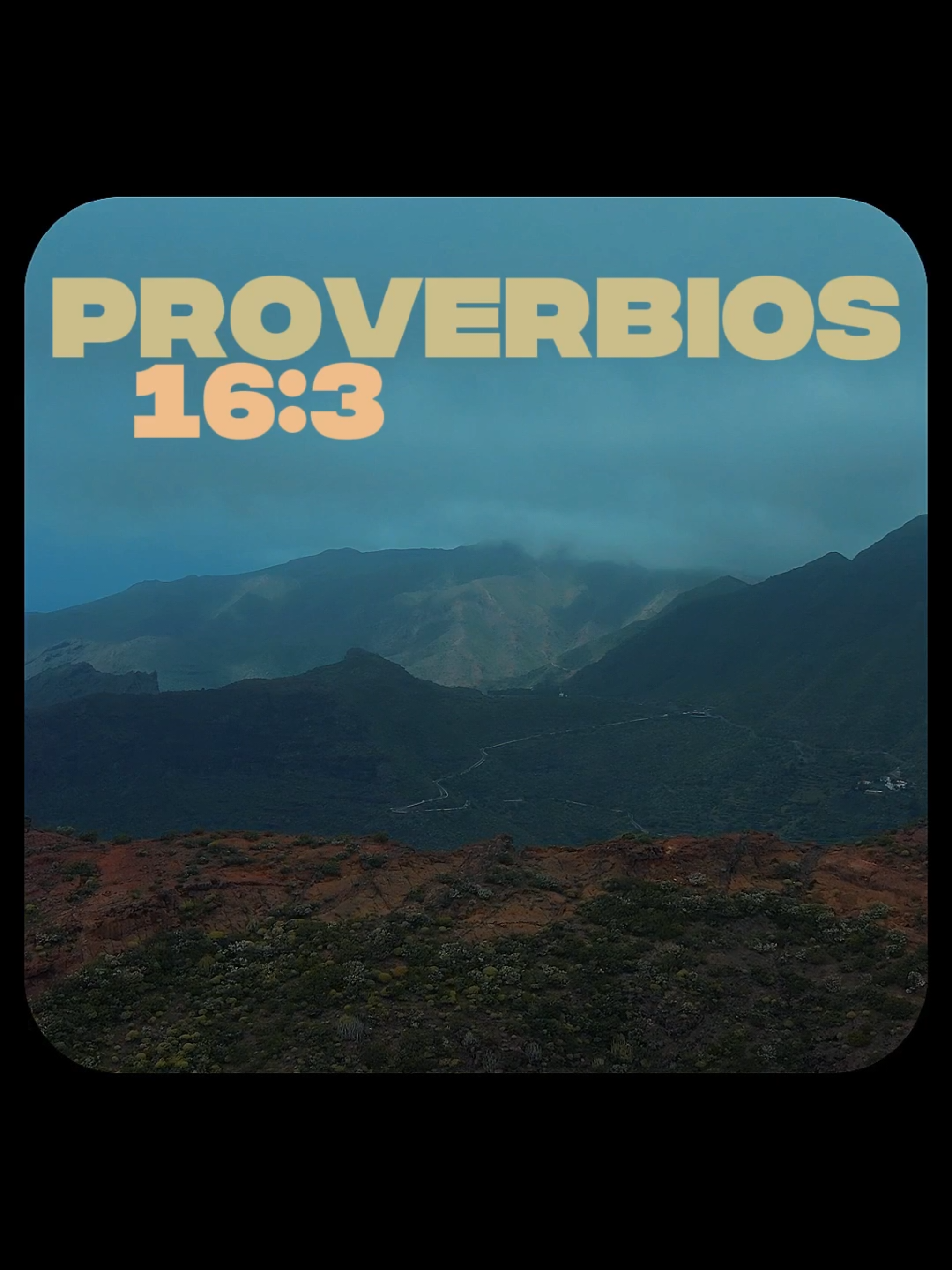 PROVERBIOS 16:3 #hagamosviralajesus #versiculosbiblicos #biblia #jesus #dios 