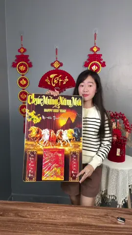 Lịch treo tường mà cứ tưởng là bức tranh cơ #hathuy #thinhhanh #tet2026 #lichtreotuong #lichtreotuong2026 